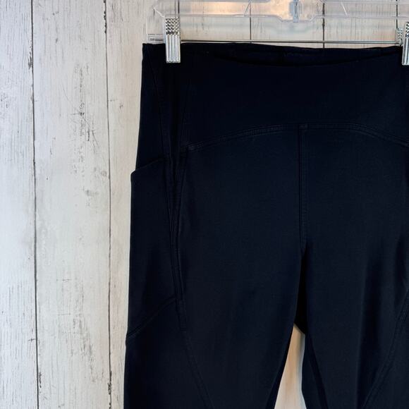 Lululemon Black Lead The Pack Tight 28" Full-On Luxtreme Leggings W5AUJS Size 8 - Picture 3 of 16